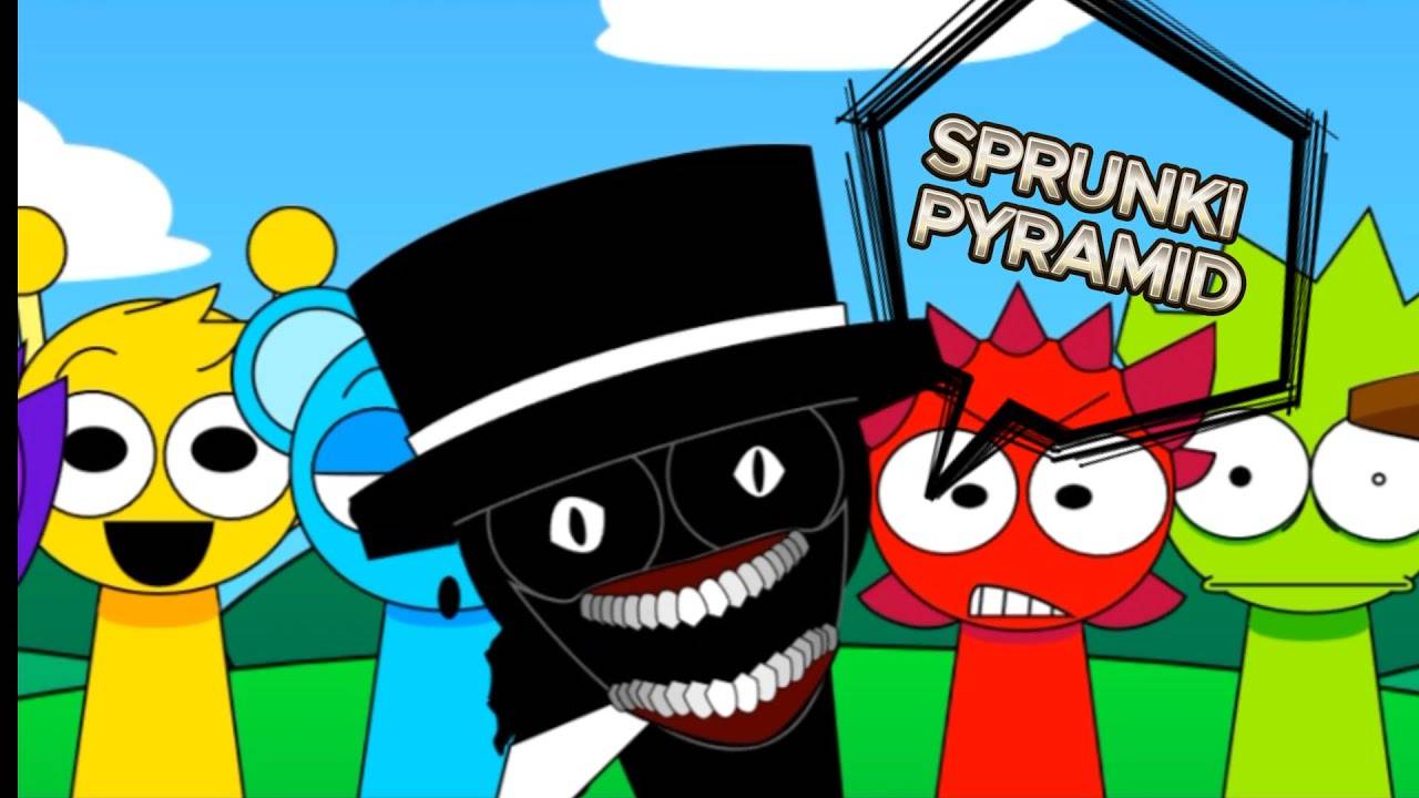 INCREDIBOX SPRUNKI PYRAMIXED WITH ANIMATIONS + HORROR  ANIMATIONS | SPRUNKI PYRAMID | SUS
