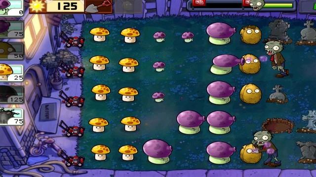 Plants vs Zombies #7 ЯДЕРНЫЙ ГРИБ(прохождение без комментариев)