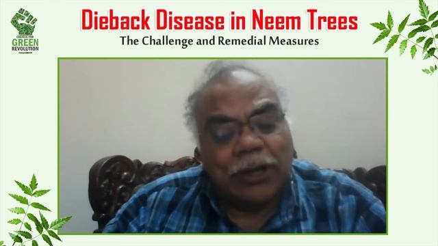 Public Policy Expert Dr. Donthi Narsimha Reddy | Dieback Disease in Neem Trees | CGR | Earth Leader