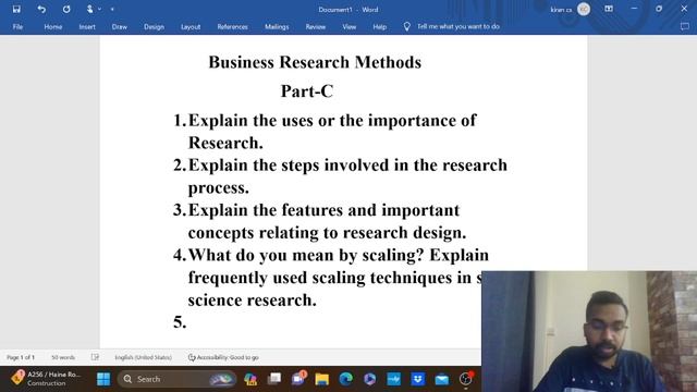 ഉറപ്പായും വരുന്ന Essay Questions |Business Research Methods |Calicut University B.com 5th Semester