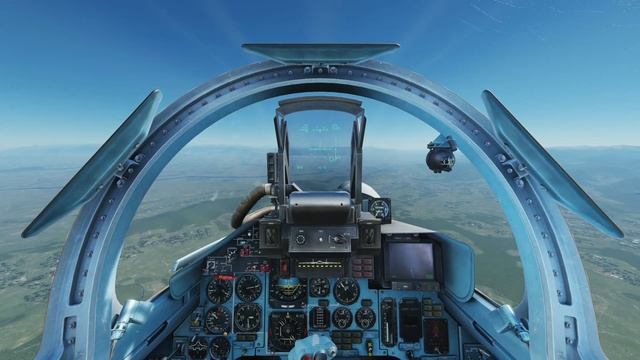 I tried doing Pugachev's Cobra in DCS