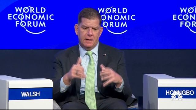 Top business leaders and policymakers discuss the future of jobs