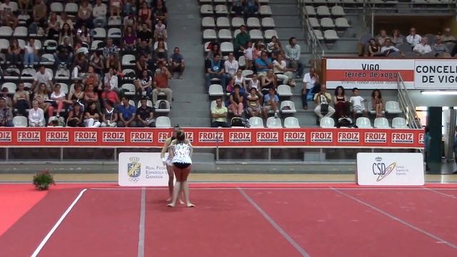 Campeonato de España Gimnasia Acrobatica 2014 Vigo   WG JUN1 COMB JULIA PEREZ NURIA GIMENO SILVIA C