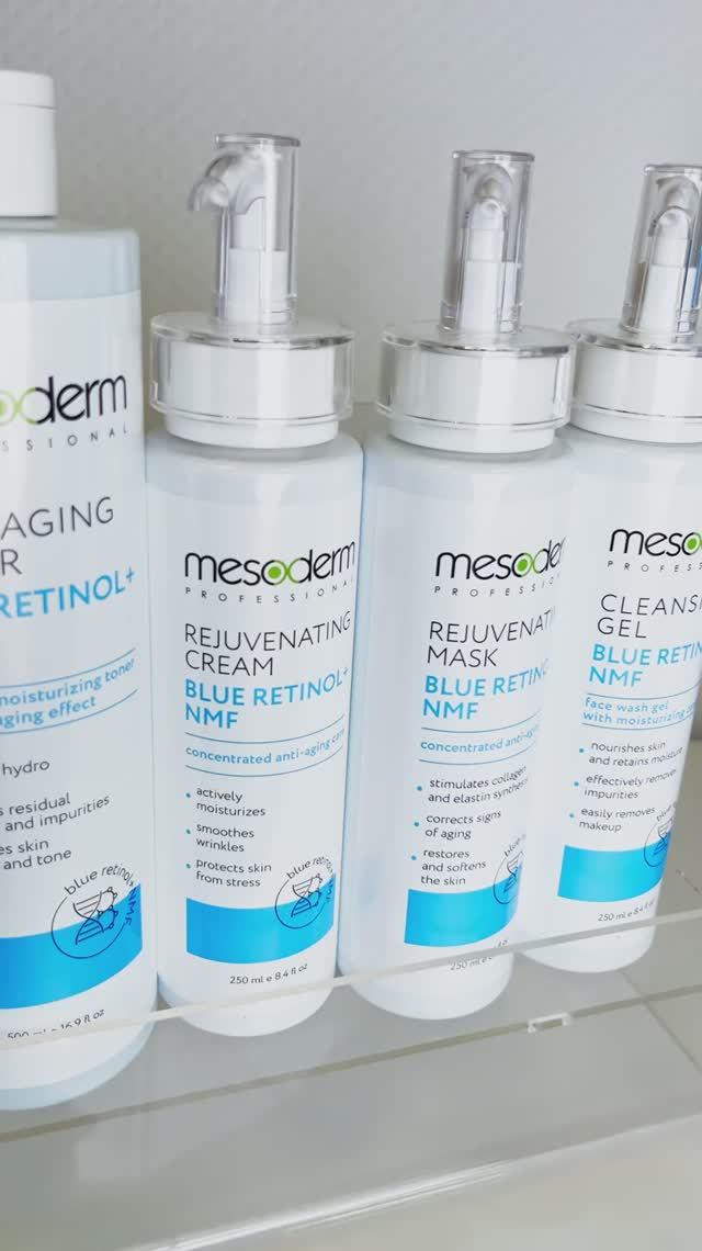 Представляем серию Blue Retinol +NMF Mesoderm, самые долгожданные продукты бренда!