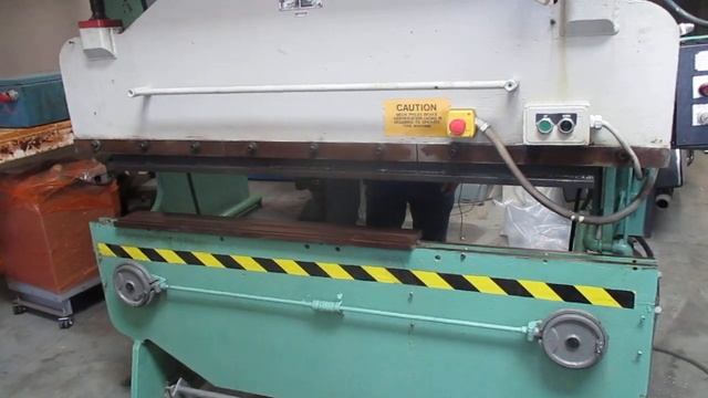 6' X 35 TON DIACRO HYDRAULIC PRESS BRAKE MODEL 14-72 HYDRA POWER