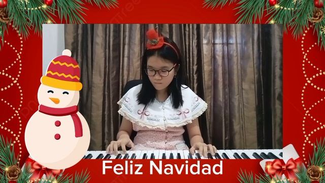 Cover Piano - Feliz Navidad || Iolana