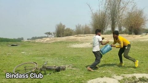 Funny Amazing comedy video 2021/must watch Top funny comedy/bindass club