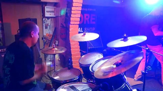 Chupacabra - Веселка (Drum Cam) (Live at "Barvy" club, Kiev, 26.08.2016)