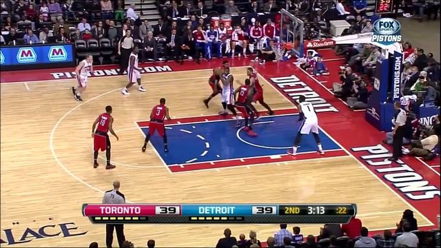 Twin towers Andre Drummond & Greg Monroe get tough in the paint