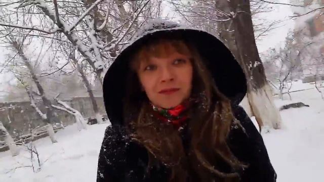 Первый снег в октябрее. Канал Екатерины Степаненко