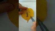 рисунок на листочке
