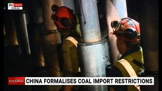 China formalises ban on Australian coal
