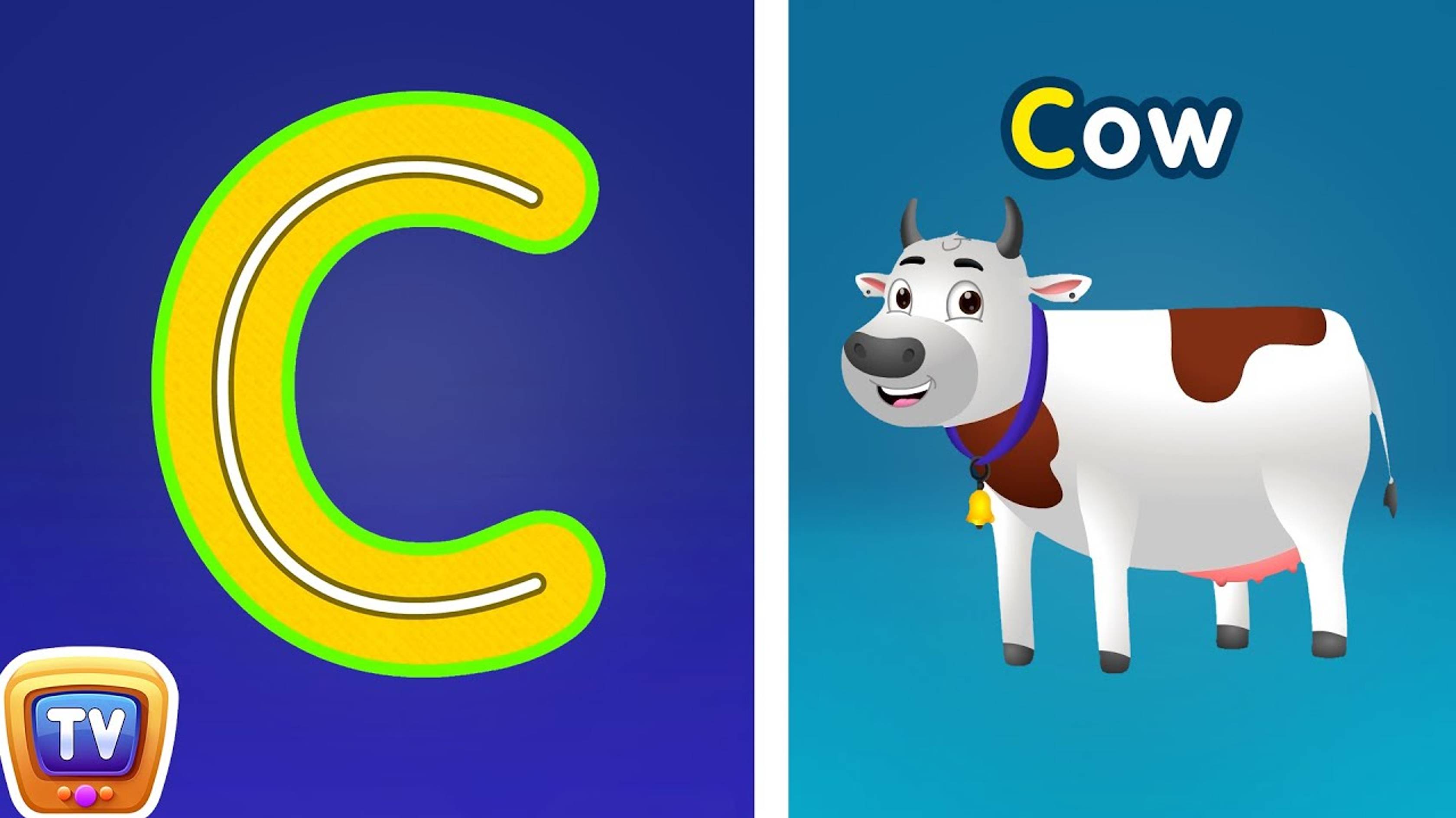 Tracing Uppercase and Lowercase Letters - Letter Cc and Letter Dd - ChuChuTV