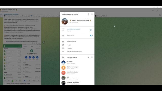 Телеграмм-обман Инвестиции для всех