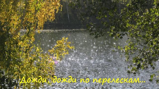 Дожди, дожди по перелескам... ДУША К ДУШЕ