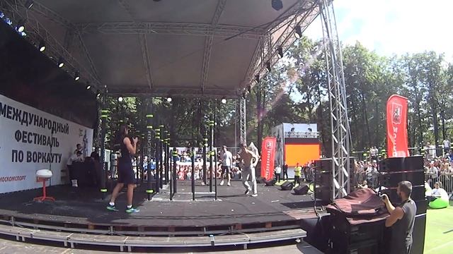 Михаил Мухорьянов ( 1 выход) - Street Workout Freestyle World Championship 2016