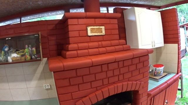 34. Чем покрасить печь.