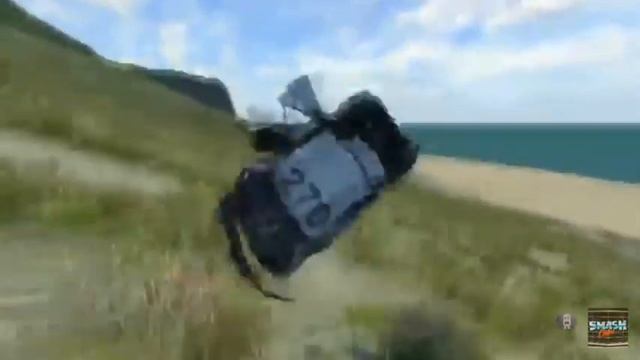 ALL Units On The CLIFF MADNESS #1- Beamng Drive ⏪ REVERSE