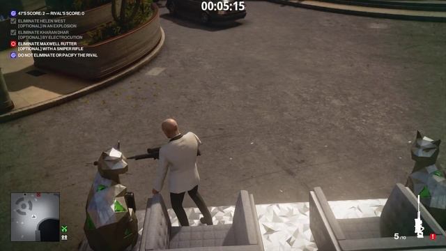 [Hitman 3] (SASO) Escalation: THE ENVY CONTENTION - Level 3 (Mendoza)