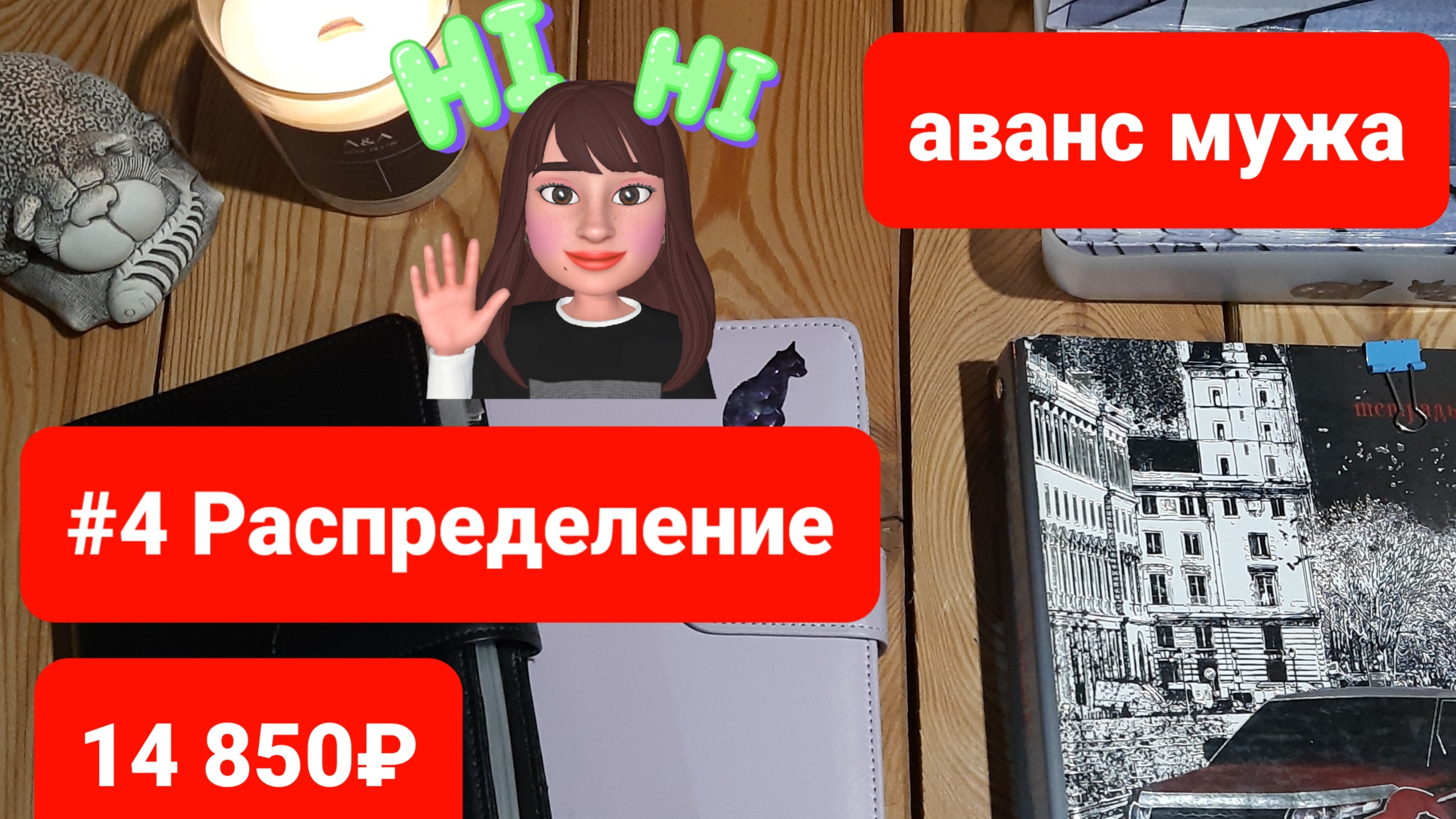 #4 Распределение по конвертам Февраль 02.02.2025 Сумма 14 850₽