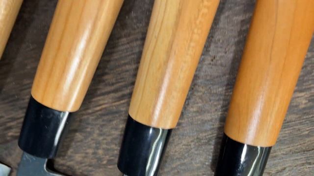 Daisuke Nishida Shirogami No.1 Kurouchi Chef's Knife Series with Cherry Round Handle