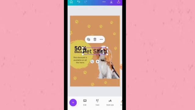 Pet Shop Poster Design