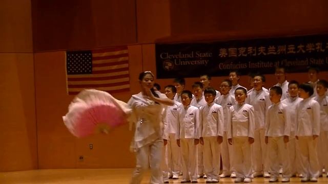 Voice of Angels Choir sings Chinese poem Tranquil Nights