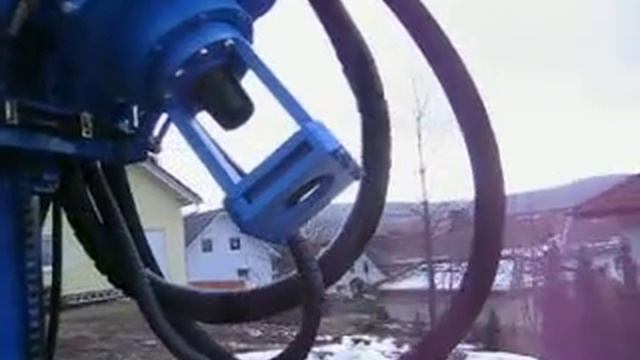 Установка штанг з наклонним ротором