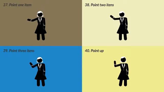 Pictogram Executive Woman Loop Kit Motion Graphics