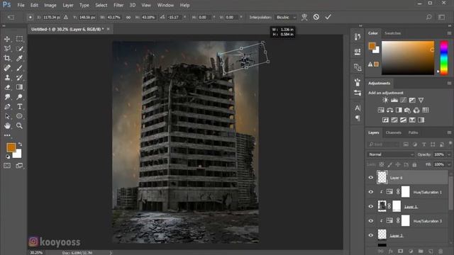 Apocalypse | Film Poster Photoshop Manipulation Tutorial