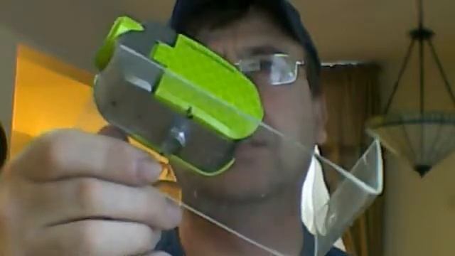 DIY underwater camera housing from popcorn container