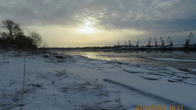 г Рыбинск. Перемены Погоды а Снег Кружил и Падал . 3 февраля 2025 год .