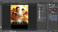 HOW TO MAKE MOVIE POSTER(MAD MAX) SPEED ART TUTORIAL