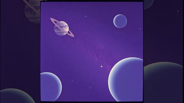 Космическая музыка для души созданная через нейросеть