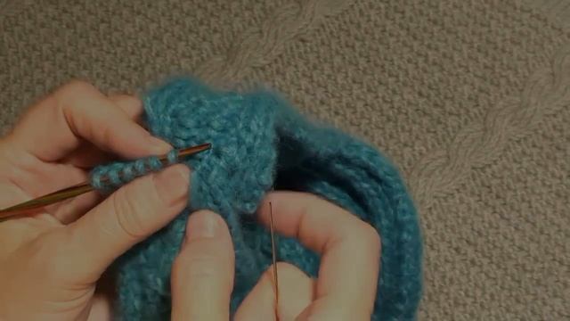 Шапочка-шлем из журнала Vogue Knitting. Часть 3