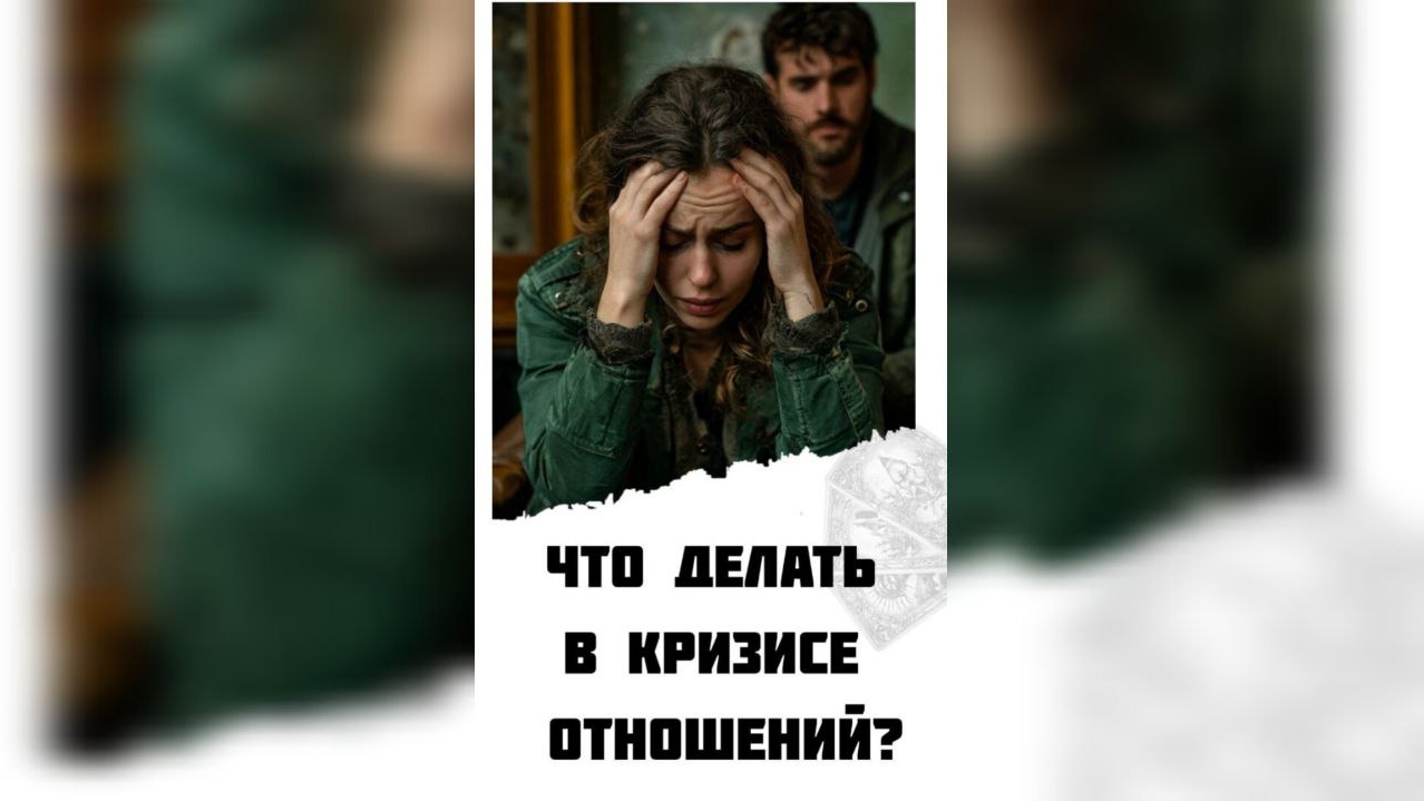 ЧТО ДЕЛАТЬ В КРИЗИСЕ ОТНОШЕНИЙ ❓