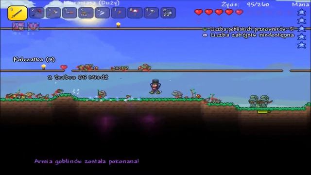 Terraria #9 Atak goblinów Goblin NPC i Szynkarz!