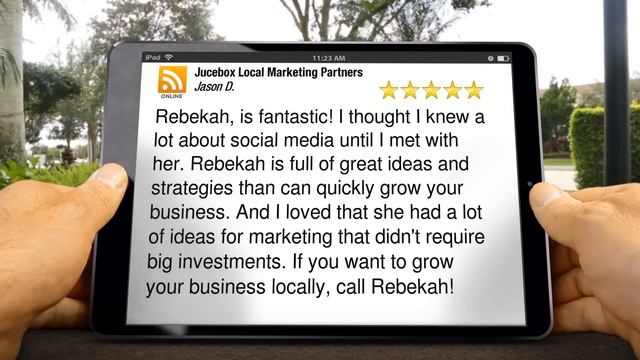 Jucebox Local Marketing Partners Roseville Five Star Review for Social Media Strategy by Jason Dree