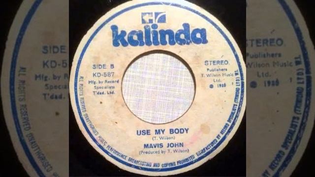 Mavis John - Use My Body (Harris Pilton Rebuild)