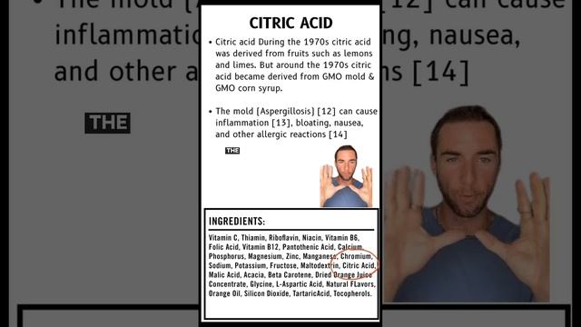 Citric Acid, the dangers, and and Mold Allergies