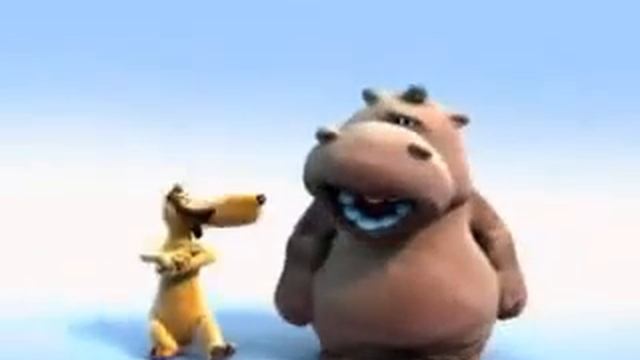 Hipopótamo e Cachorro