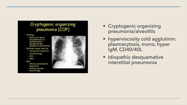 Pathology II: Lung Diseases