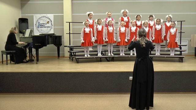Хор "Детство" Муз. В. Серебренникова сл.В.Степанова «Семь моих цветных карандашей»