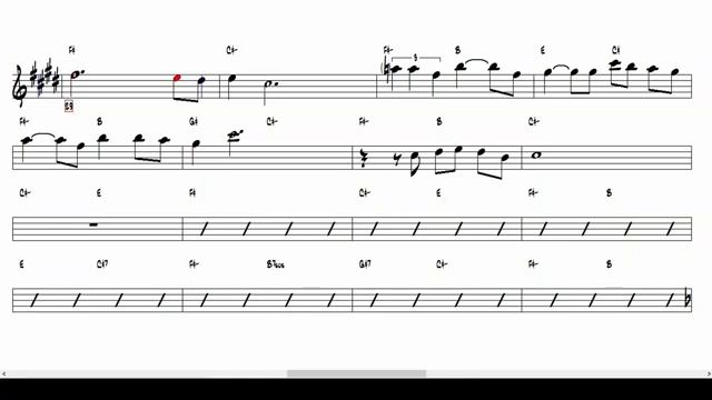 Sealed with a Kiss - Jason Donovan 1989 (Alto Sax Eb) _Sheet music_ ( 360 X 640 )