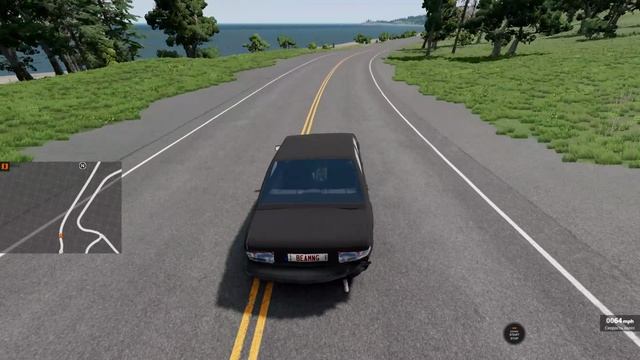BeamNG.drive - ПОГОНЯ ОТ КОПОВ