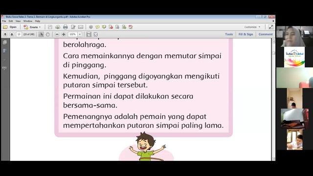 Senin, 24 Agustus 2020 kelas 2 tematik tema 2 subtema 1 pembelajaran 2