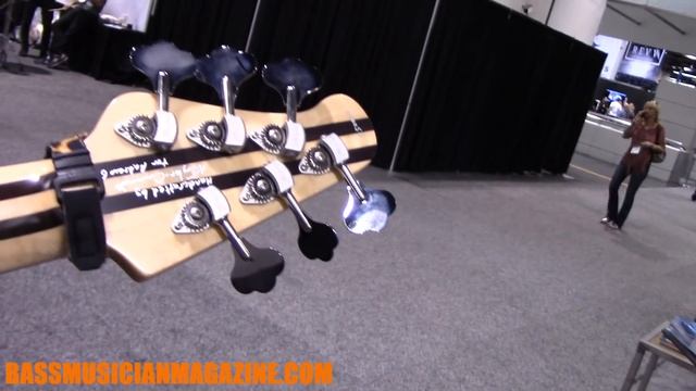 Bass Musician Magazine NAMM 2018 - Anaconda Basses