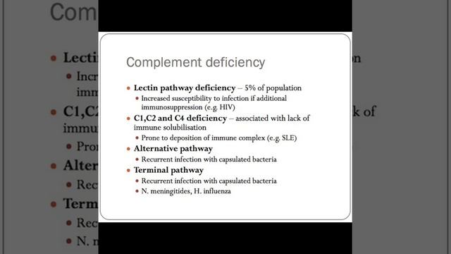 Immunology - immunodeficiency