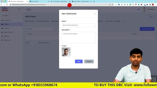 रोज Rs.2000 कमाएं | Digital Business Card बनाकर | Pretutorials