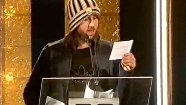 PJ Harvey Wins Mercury Music Prize 2001 (acceptance speech)